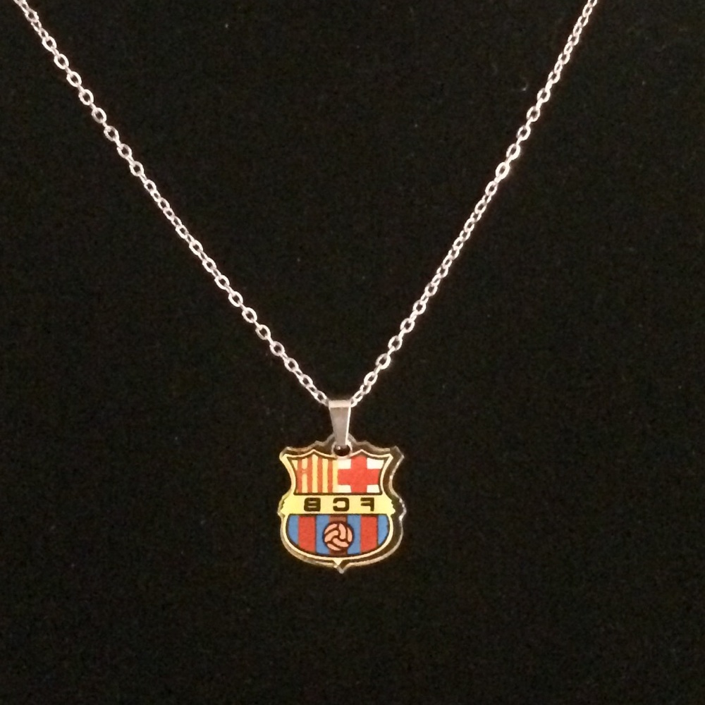 ⚽️ Soccer pendant/ stainless steel Necklace